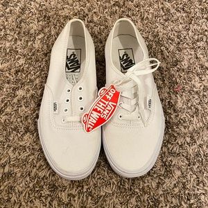NWT White Vans